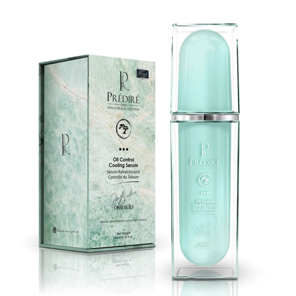 Prédiré Paris Oil Control Cooling Serum 40ml | Anti-Aging Skincare | New